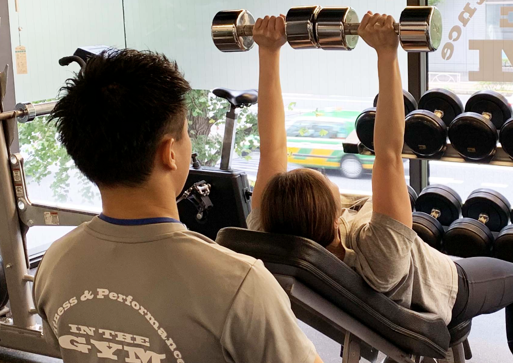 IN THE GYM高輪ぼ店内風景