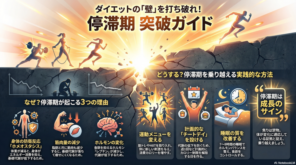 停滞を乗り越える方法について書いた記事の画像