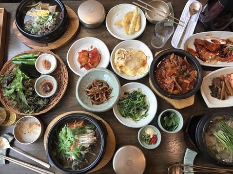 韓国料理の画像