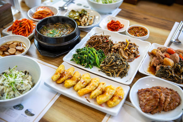 韓国料理の画像