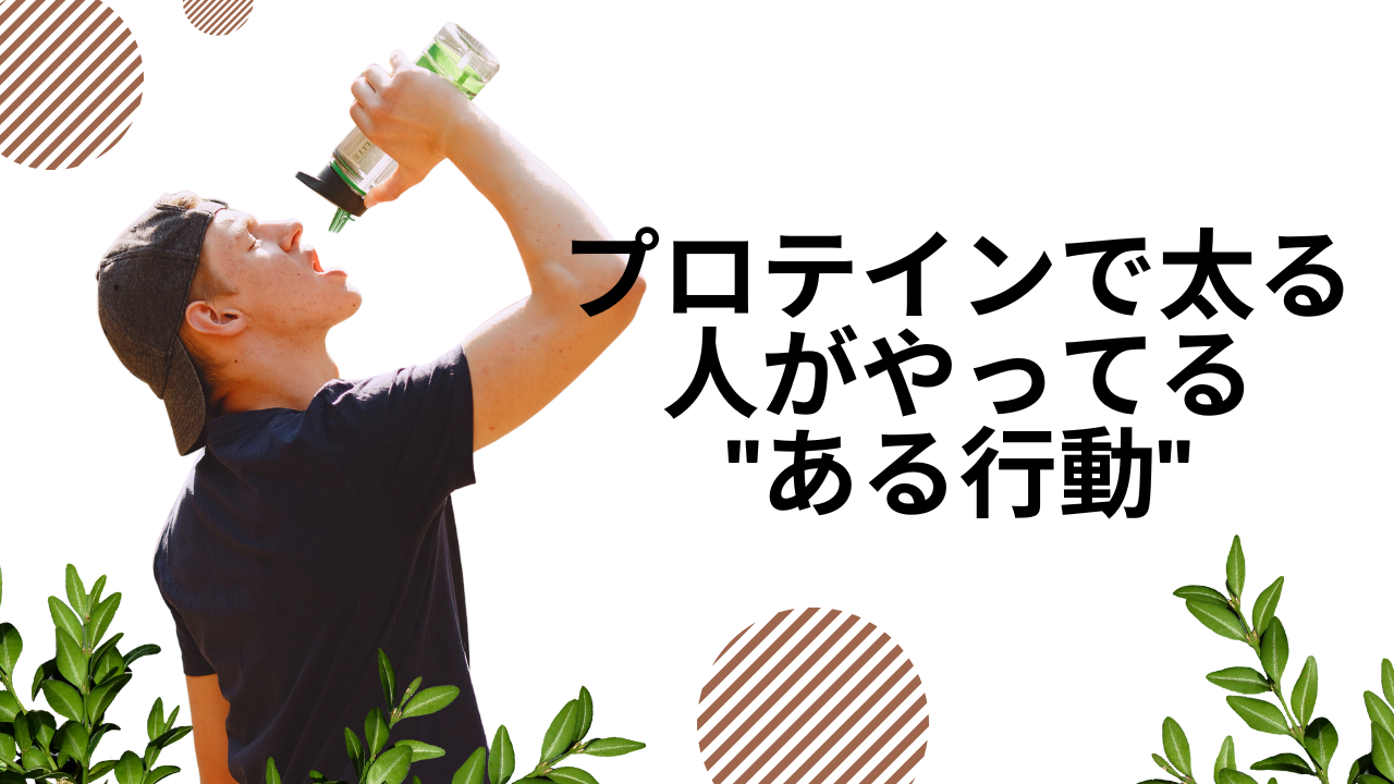 プロテインについて書いた記事の画像