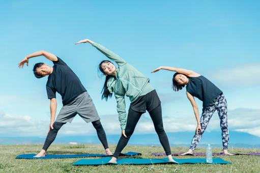 準備運動の画像