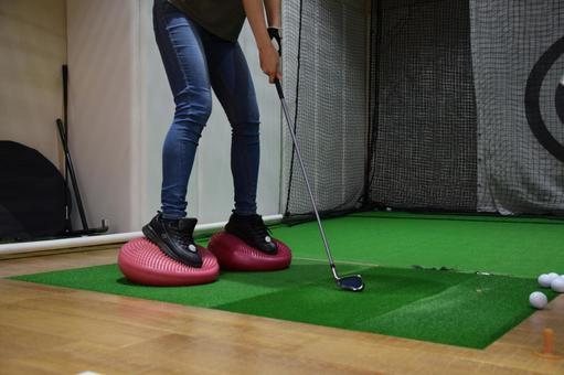 ゴルフトレーニングの画像